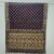 Deep black or navy blue Golden floral designs